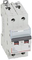 Выключатель автоматический Legrand DX3-E 10000 2п 2А B 16кА картинка